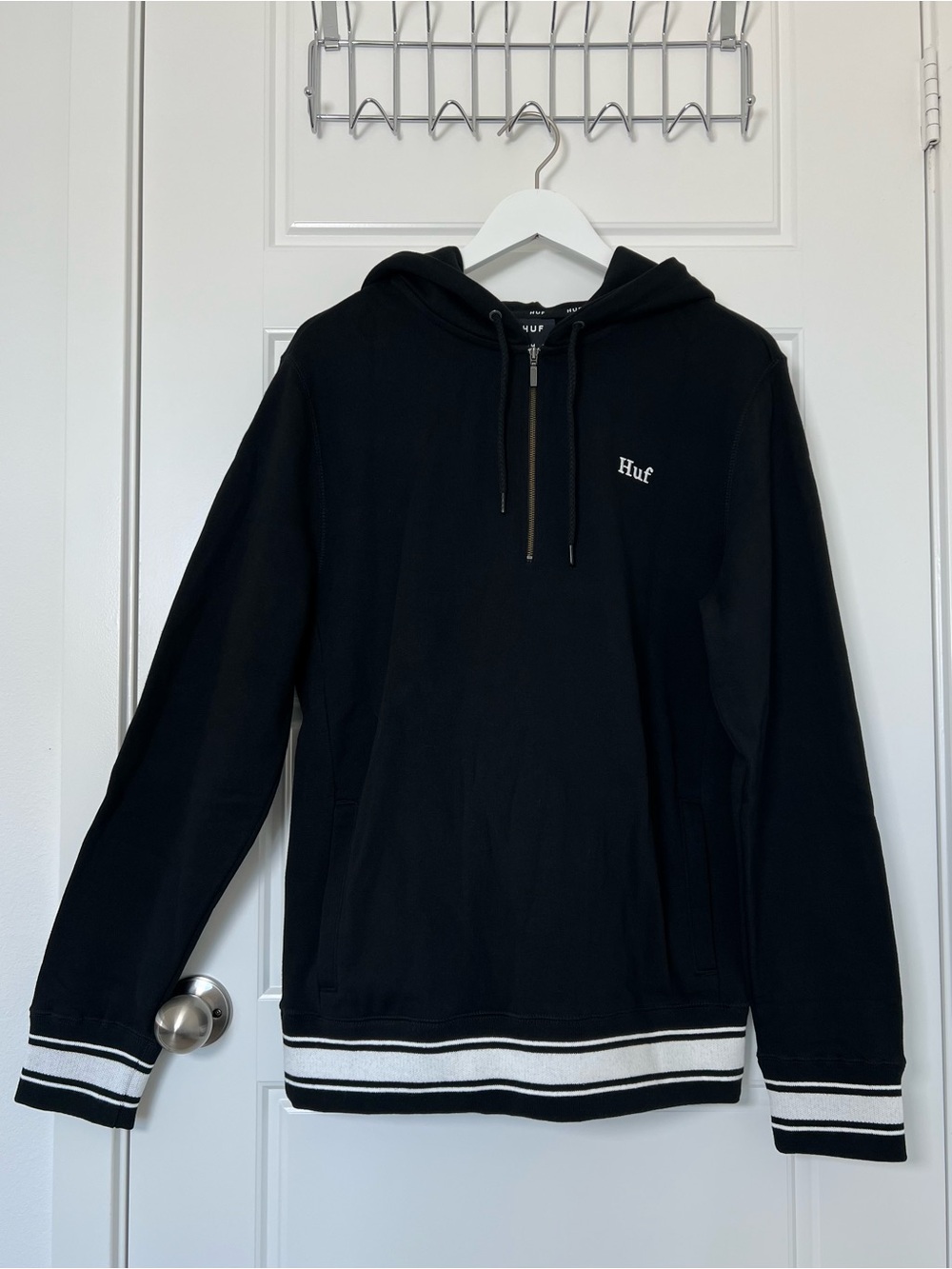 HUF // NWOT Men's Casual Pullover Cotton Zip Hoodie